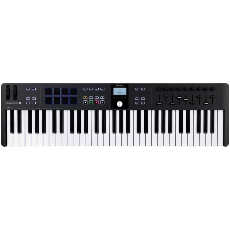 Arturia KeyLab Essential 61 MK3 Black - Controlador MIDI