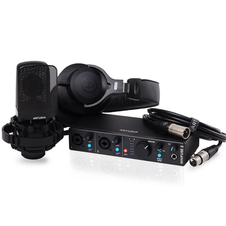 Pack de Grabación Arturia MiniFuse Recording Black Version